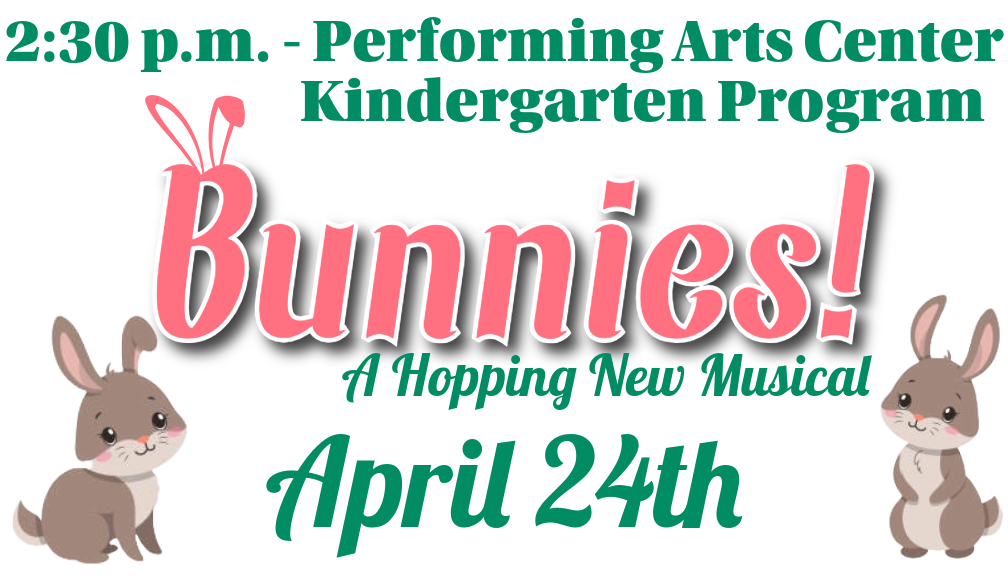 Kindergarten Program on April  24 at 2:30 pm