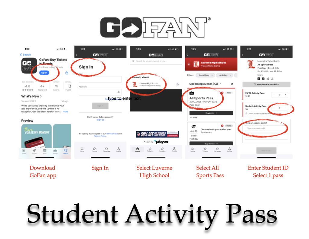 Student Activity Pass
