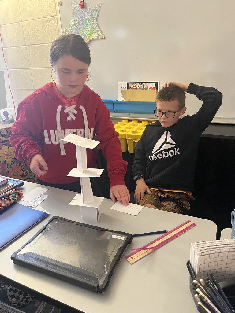Learning new things about friends and building something tall!