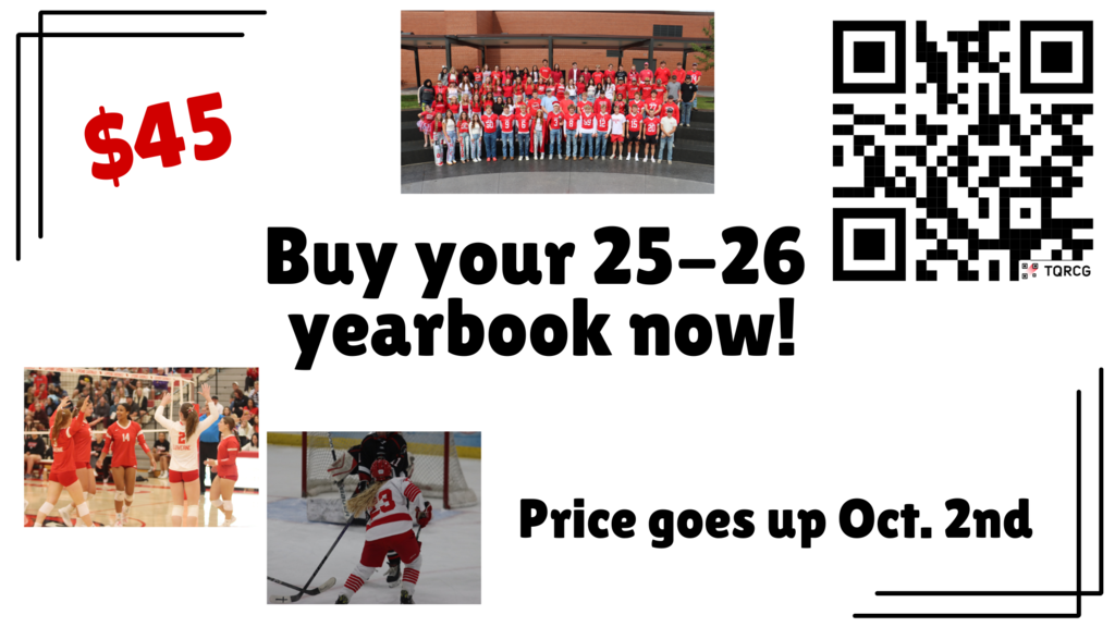 Yearbook sale flyer