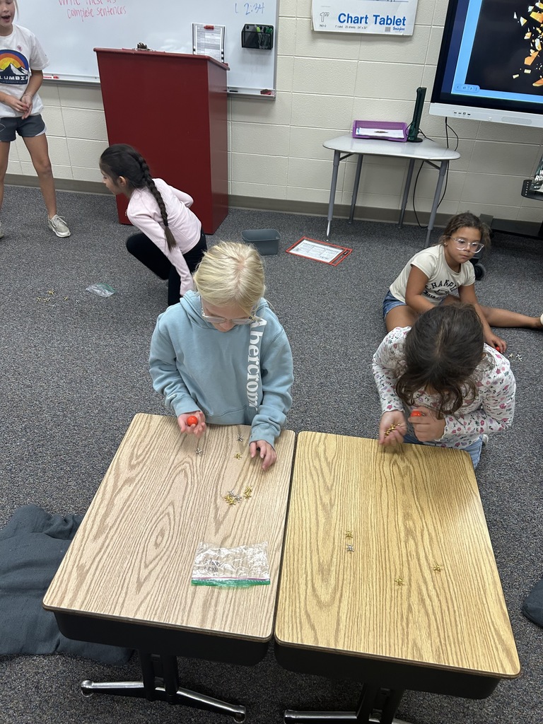 3rd graders learned about life in the past during social studies last week. They wrapped up chapter 1 with some old school games like jacks, Pick Up Sticks, Tiddlywinks, and hopscotch.