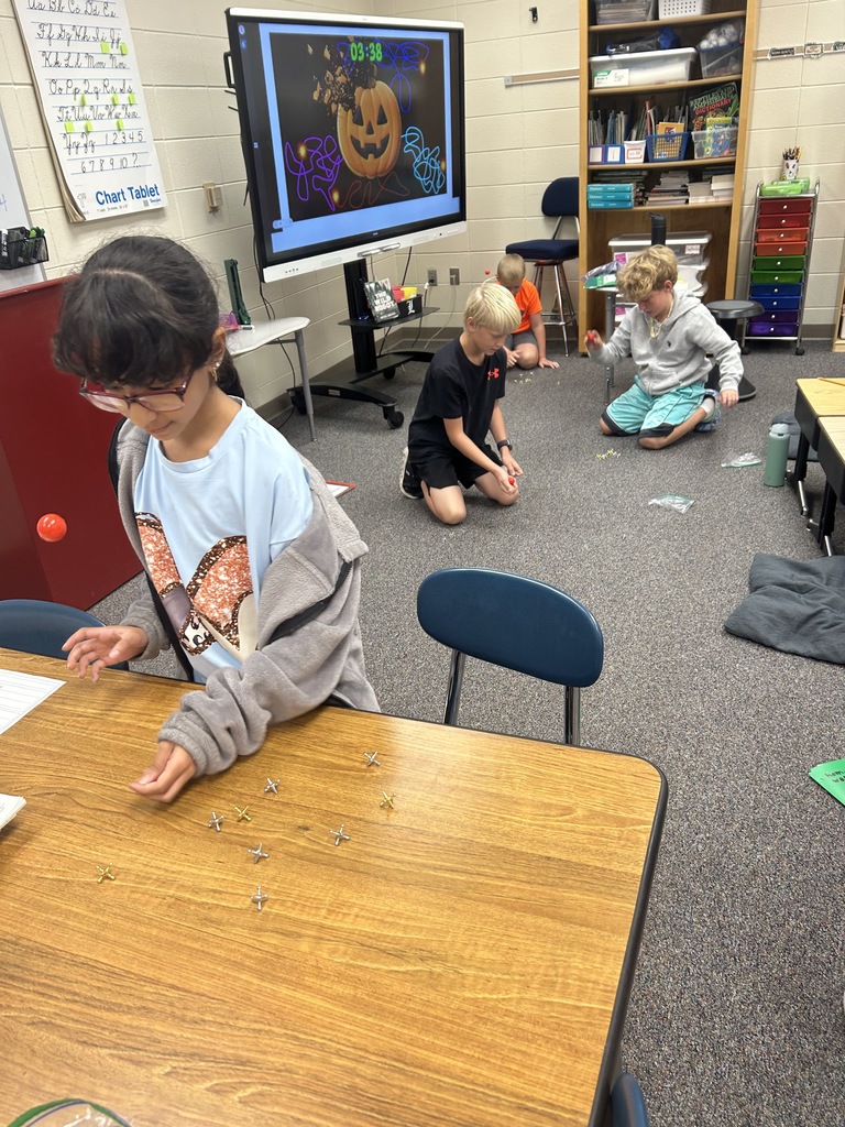 3rd graders learned about life in the past during social studies last week. They wrapped up chapter 1 with some old school games like jacks, Pick Up Sticks, Tiddlywinks, and hopscotch.