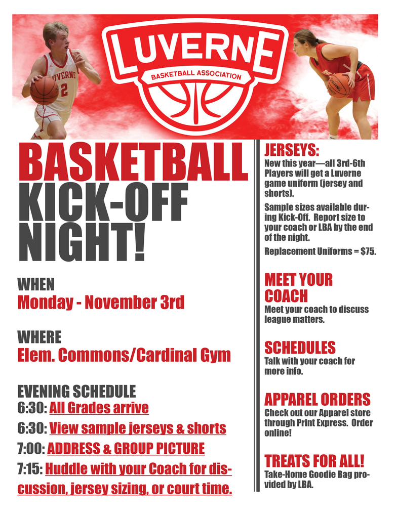 cardinal league kickoff flyer