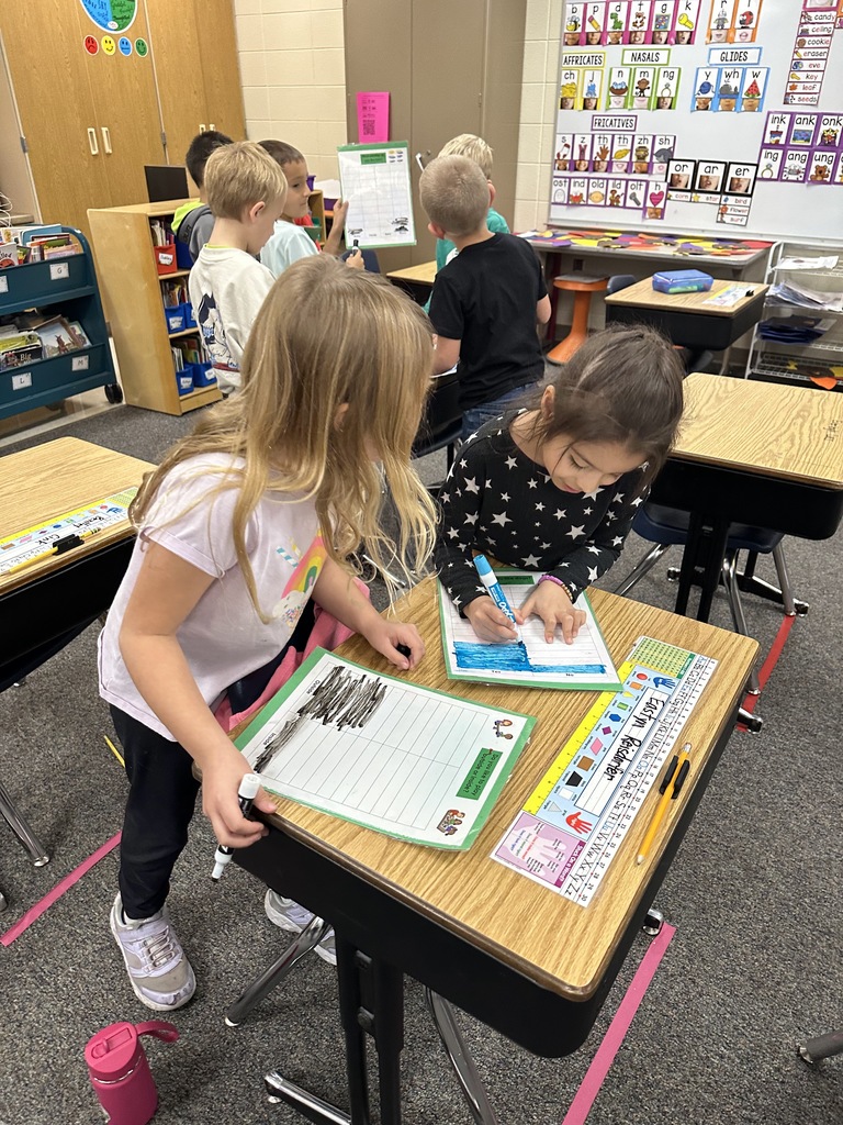 Mrs. Reker’s class conducted class surveys during math to learn more about bar graphs and collecting data.