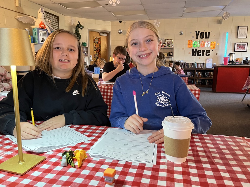 4th grade warms up to math with a hot cocoa review day :)