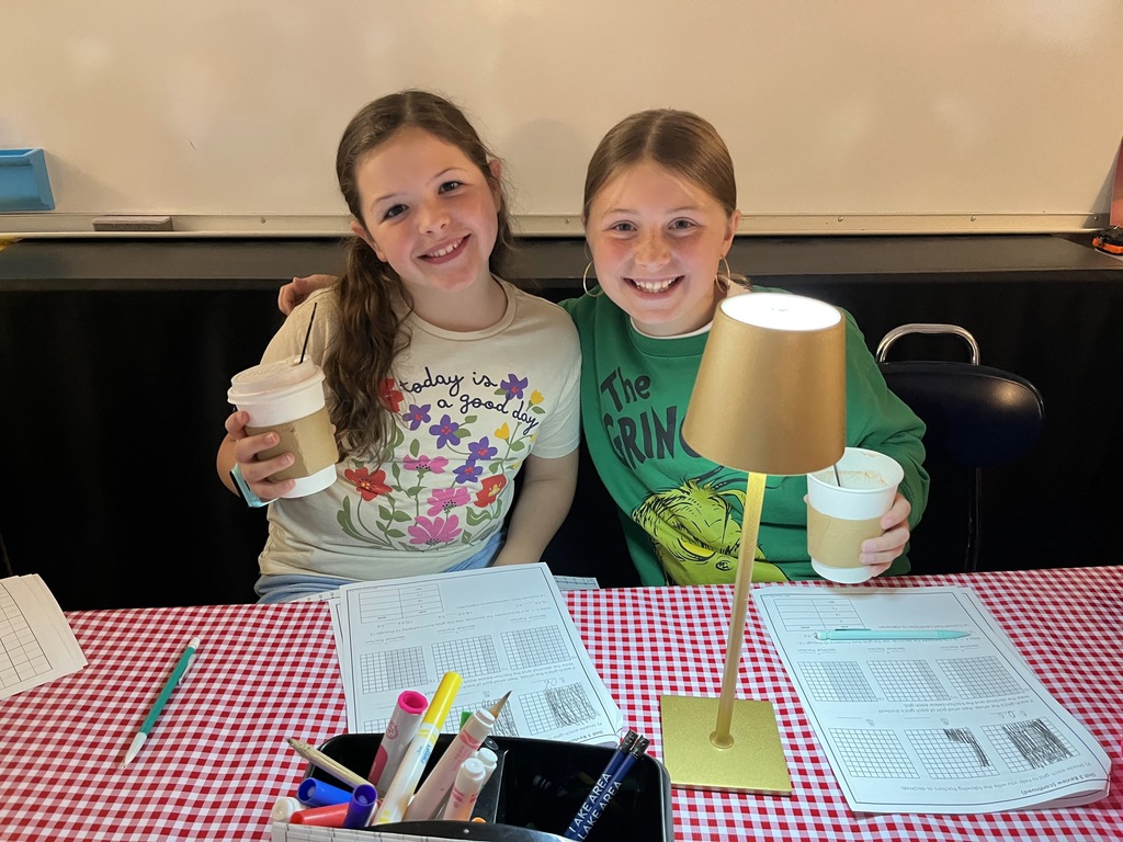 4th grade warms up to math with a hot cocoa review day :)
