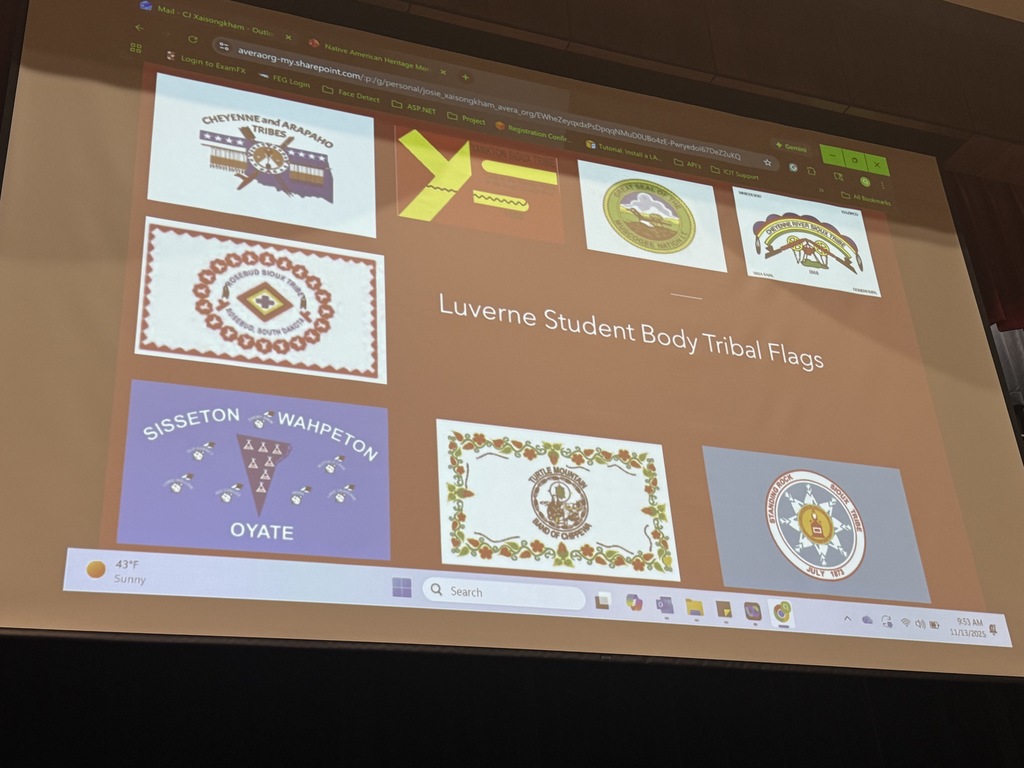 🌿 Honoring Native American Heritage Month in 5th Grade 🌿 A couple of weeks ago, our 5th grade reading classes had the privilege of welcoming special guest speakers from the Luverne American Indian Parent Advisory Committee (AIPAC) after they had wrapped up the novel study of The Birchbark House. We are incredibly grateful to AIPAC Chair Sue Arpan Wallace, AIPAC Secretary Josie Xaisongkham, and students Aubrie Timmer and Chance Xaisongkham for sharing their time, knowledge, stories, and personal experiences with us. Their insights brought deeper meaning to the different Native American cultures and history we’ve been learning about throughout the novel. A highlight of the visit was watching Josie perform the Jingle Dance, a beautiful and meaningful dance traditionally done for healing in many Pow Wow circles. Our students were engaged, respectful, and excited to learn from such generous community members. We are so appreciative of the opportunity to learn directly from local Native voices as we continue honoring Native American Heritage Month. Thank you again to our presenters for enriching our students’ understanding and helping make learning come alive. 🌟📚🧡