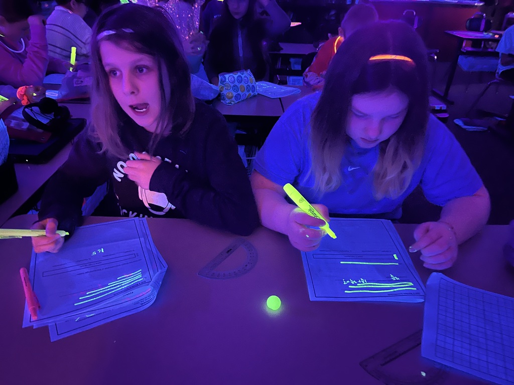 4th grade math review glow day