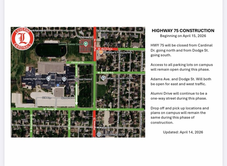 Construction Update (4/14)