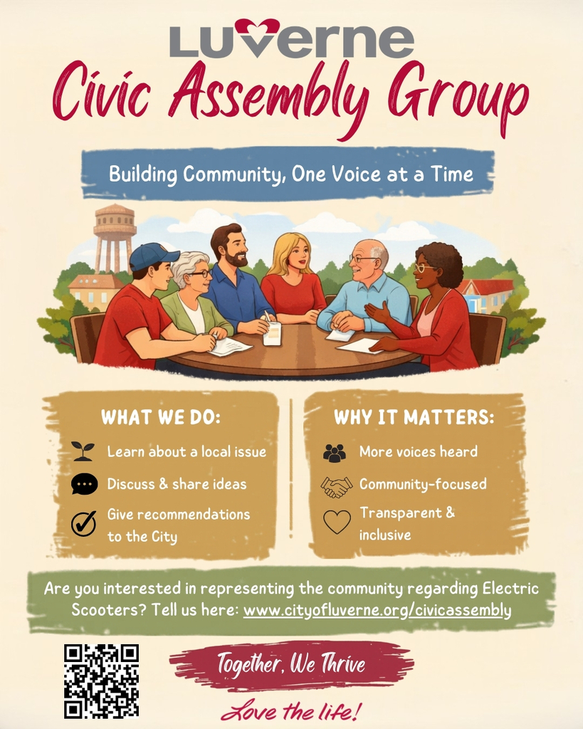 Luverne city scooter meeting