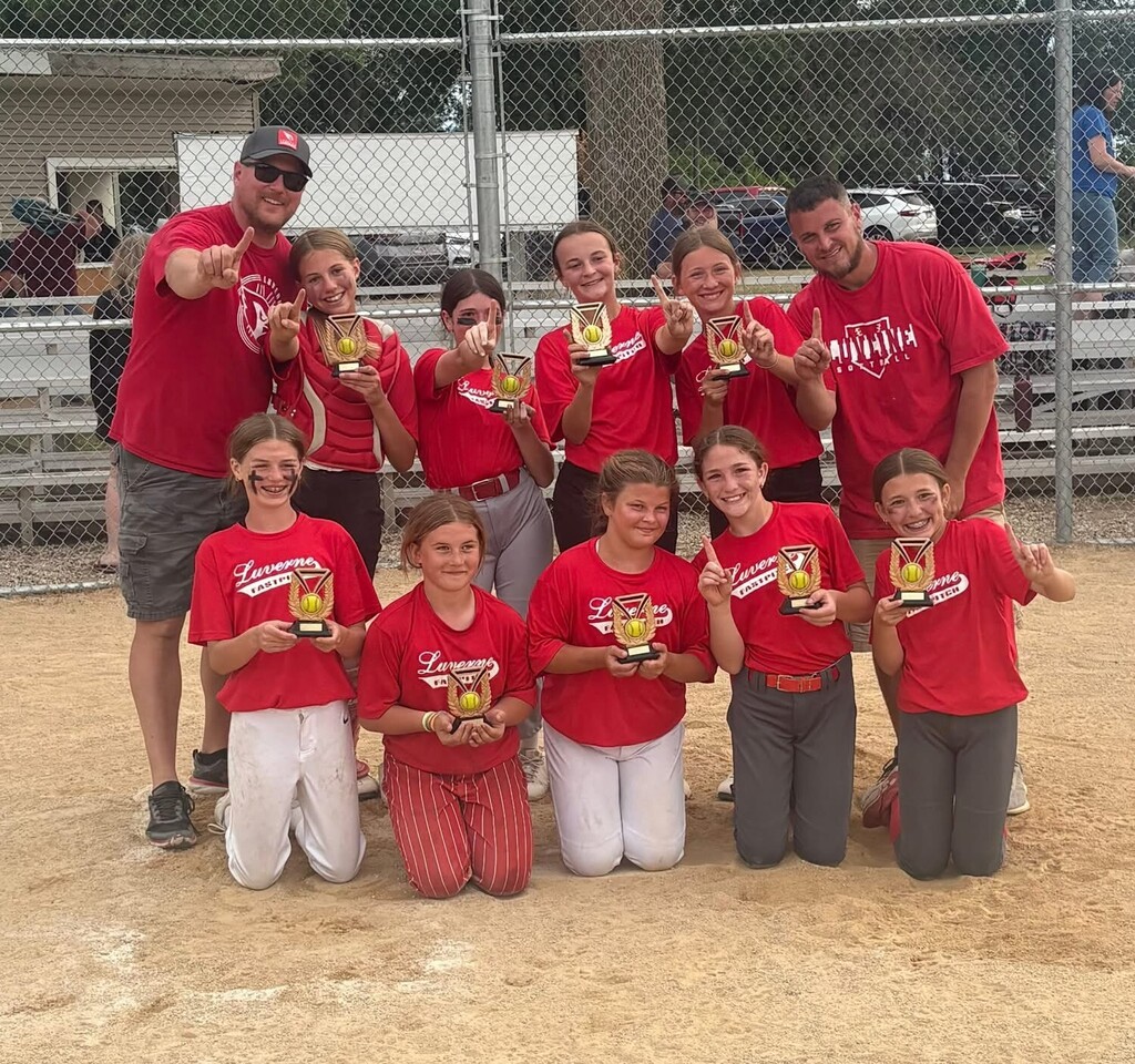 12u softball team - Luverne 1