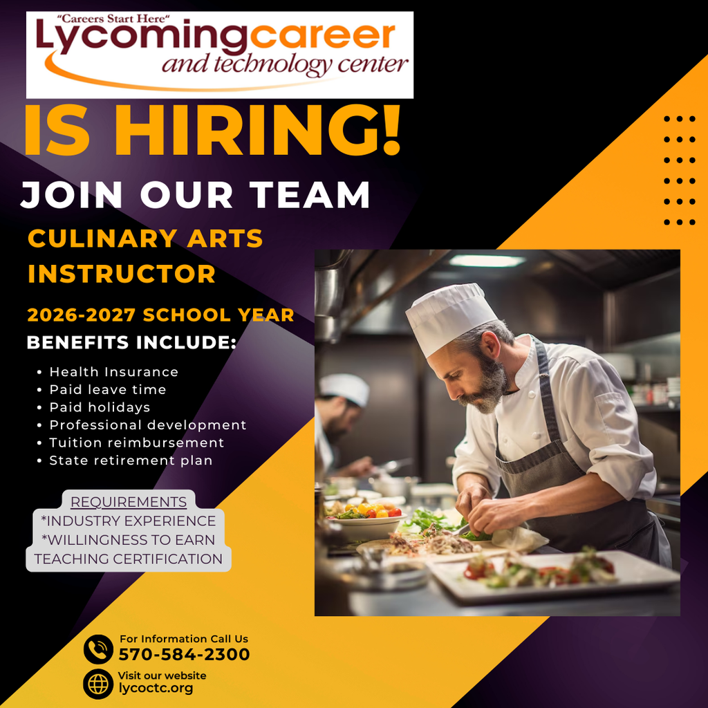 Culinary Hiring Ad