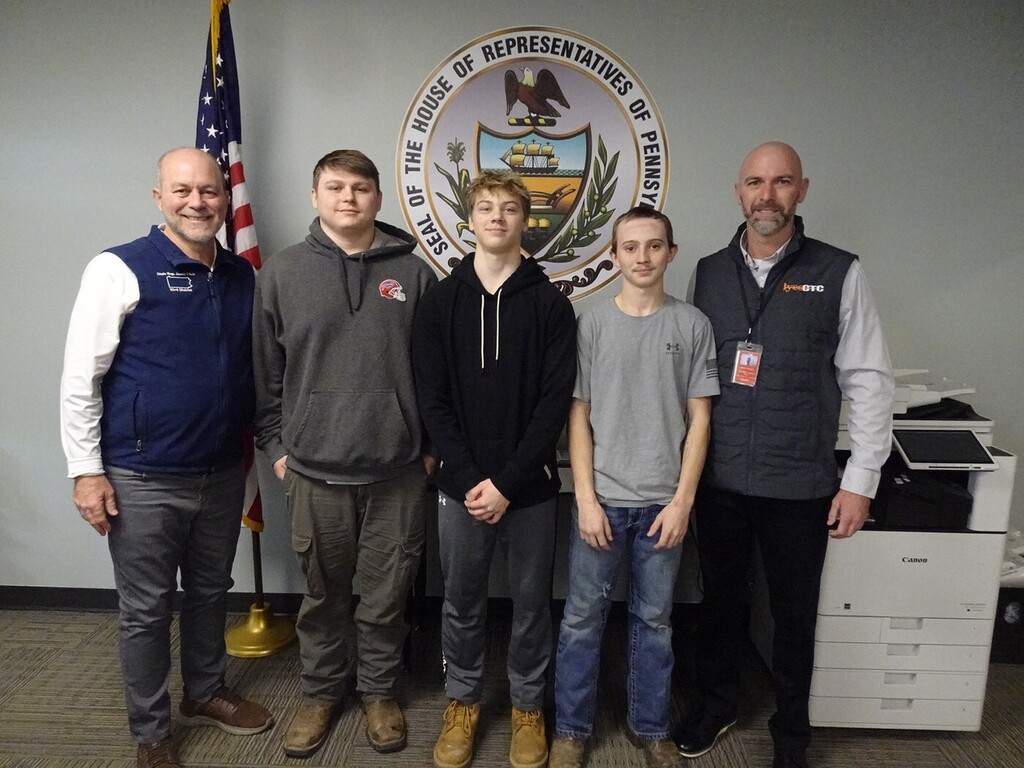 Rep Flick & Students