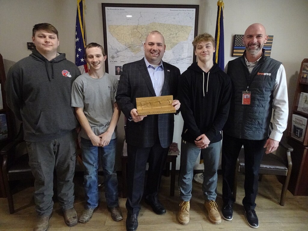 Rep Hamm & Students