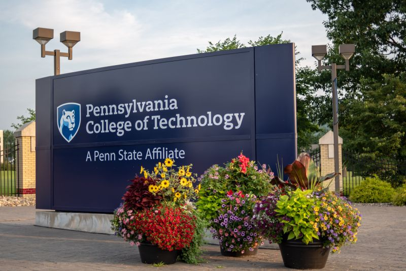 Penn College Sign