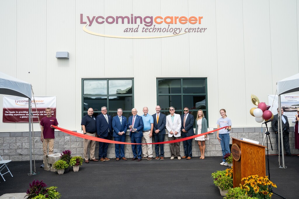 RACP group at ribbon cutting