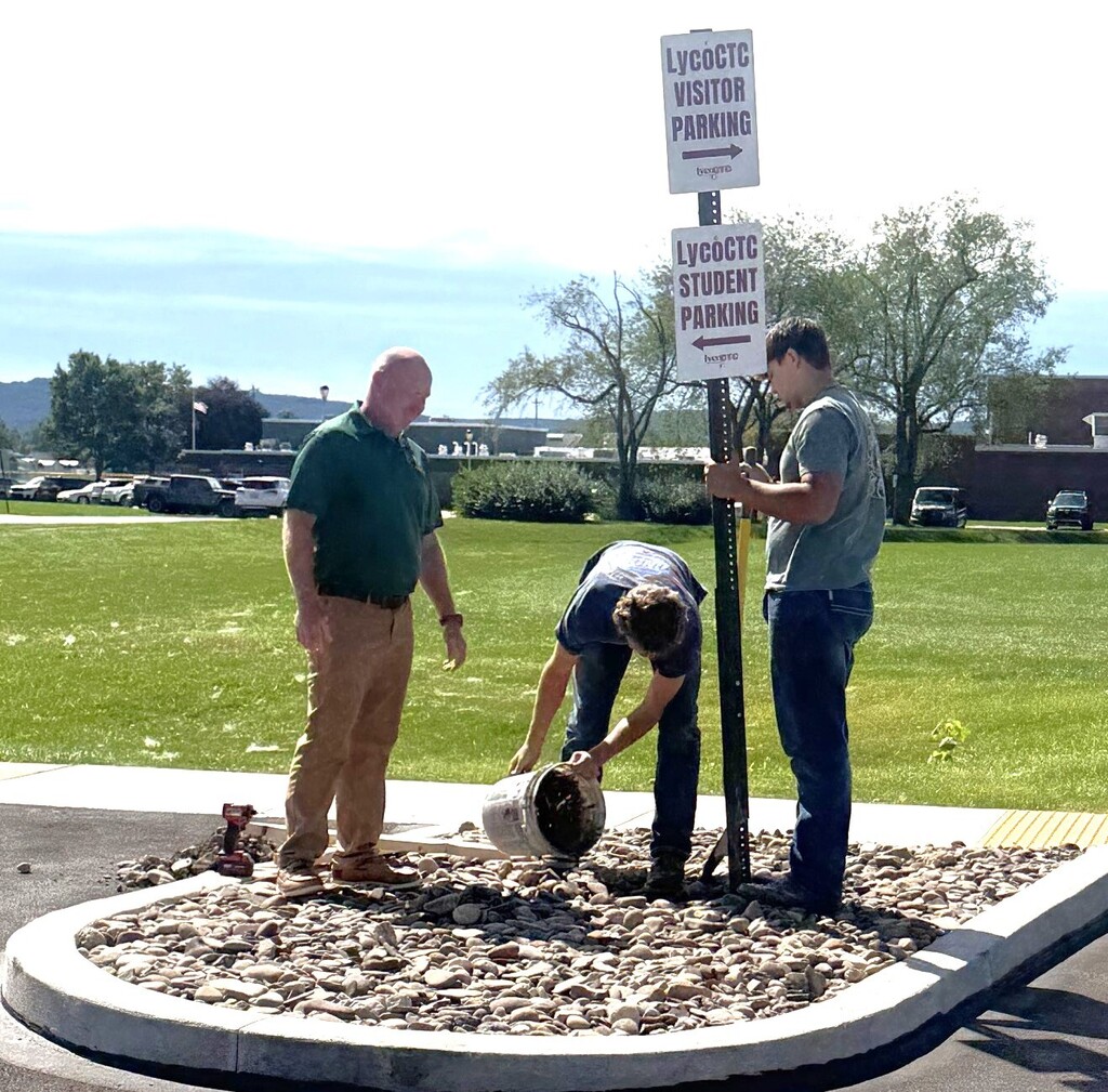 New sign