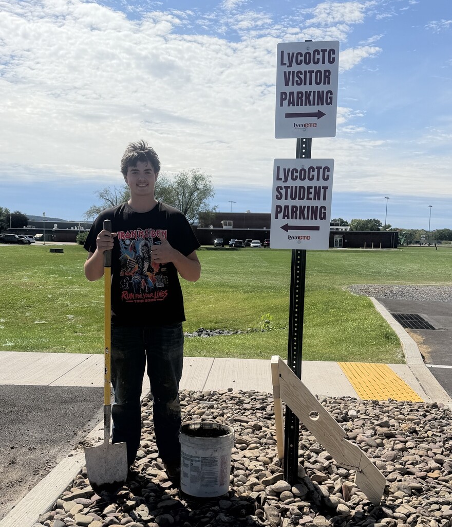 New sign