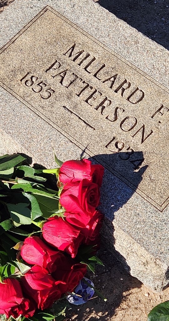NHS at Lydia Pattersons Grave.