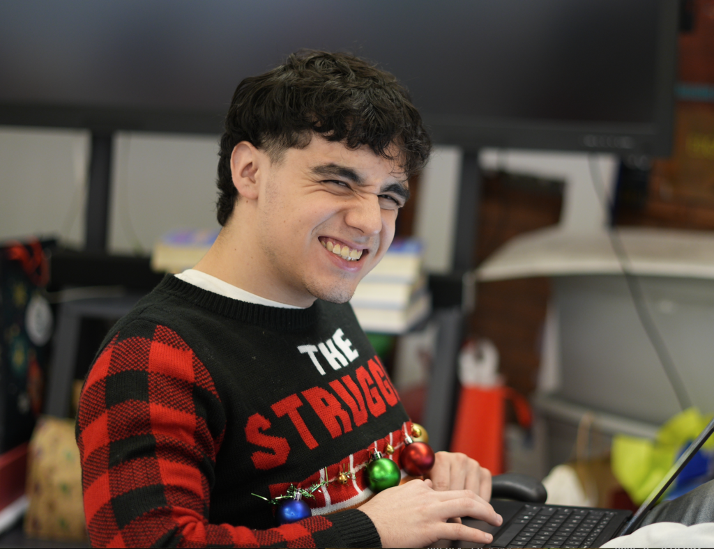 🎄 Ugly sweaters, big smiles, and even bigger Christmas spirit at LPI! 🎅✨