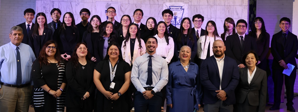 NHS Induction Ceremony. 