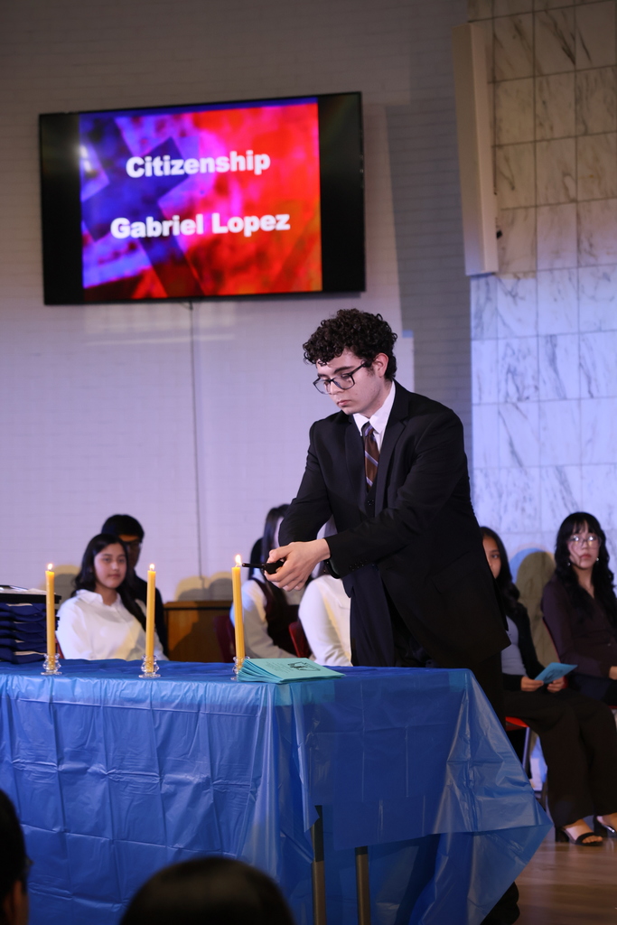 NHS Induction Ceremony. 