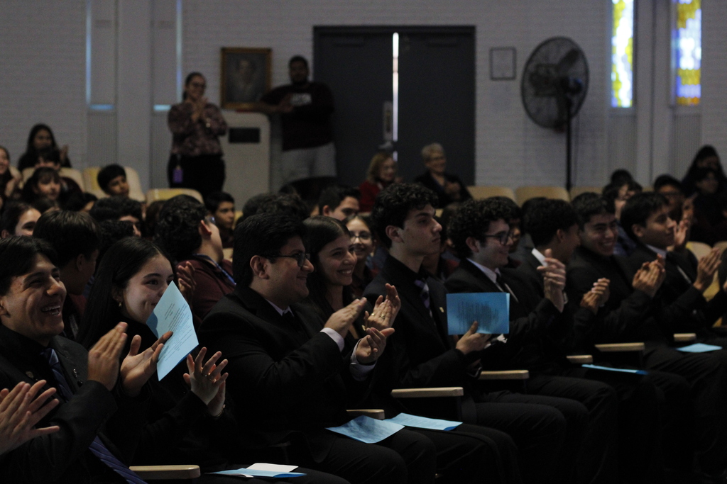 NHS Induction Ceremony. 