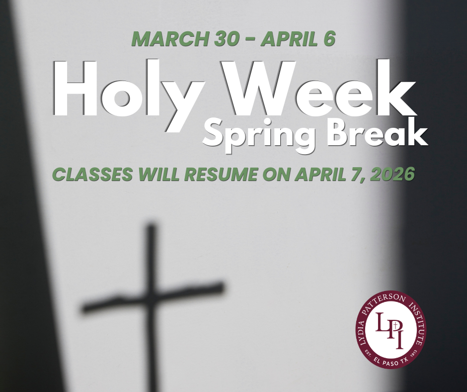 Wishing our school community a meaningful Holy Week and a well-deserved Spring Break filled with peace and positivity. 🌿✨