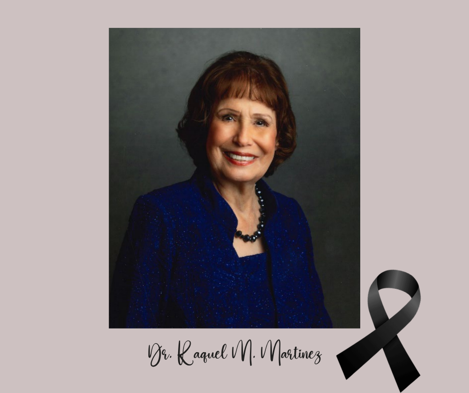 With heavy hearts, we share that Dr. Raquel M. Martinez has departed for her heavenly home on Sunday, April 12th, the beloved wife of Bishop Joel N. Martinez and a cherished member of our extended Lydia Patterson Institute family.    We give thanks to God for her life—for her love, her presence, and the legacy she leaves. Her life was a witness of faith, grace, and service.    Bishop Martinez is a proud alumnus of LPI, a valued member of our Board, and a faithful, steadfast supporter of our ministry. His life and leadership have been a blessing to our community, and during this time of deep loss, we hold him especially close in our prayers, along with their children and family.    As a community of faith, we trust in the promise of God’s grace and the hope of the resurrection, even in moments of profound sorrow. We lift Bishop Martinez and his family in prayer, asking that God’s peace, comfort, and strength surround them in the days ahead.    “Blessed are those who mourn, for they will be comforted.” – Matthew 5:4    With love and prayer,  Lydia Patterson Institute