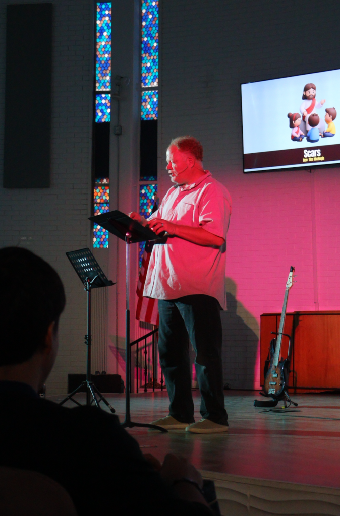 We’re so glad to have had a visit from Grace United Methodist in Claremore, OK! 🙌⛪️ Thank you, Pastor Tim McHugh, for sharing the Word with our students this past Friday 📖✨   Thank you for living out the mission of Lydia Patterson these past few days! 🌟🙏