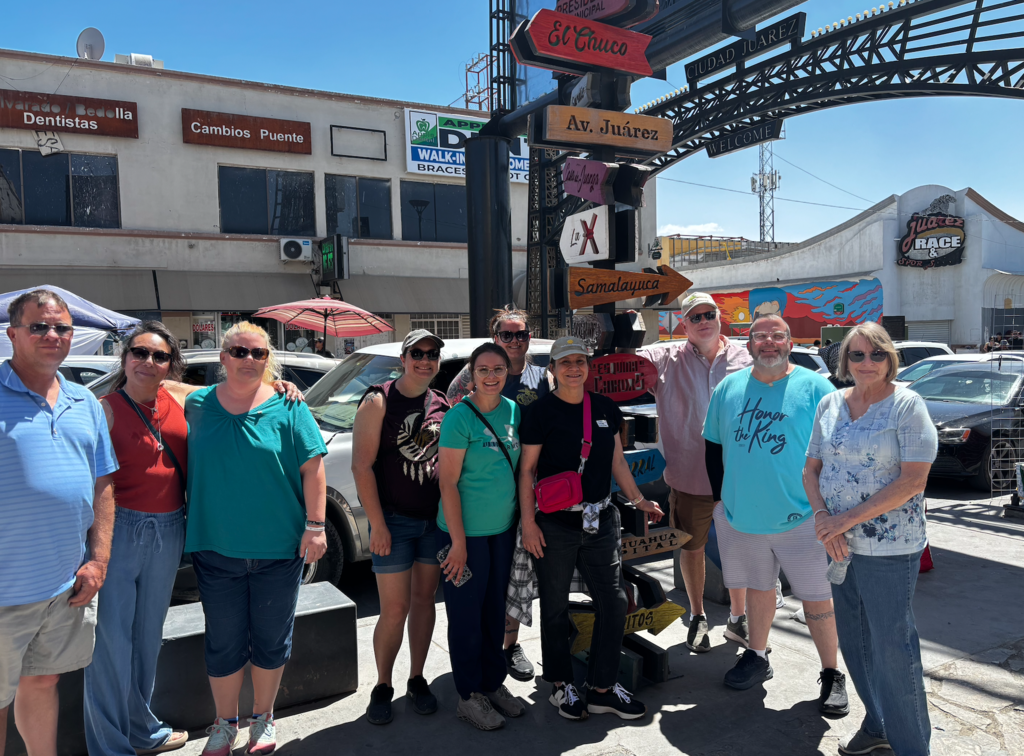 We’re so glad to have had a visit from Grace United Methodist in Claremore, OK! 🙌⛪️ Thank you, Pastor Tim McHugh, for sharing the Word with our students this past Friday 📖✨   Thank you for living out the mission of Lydia Patterson these past few days! 🌟🙏