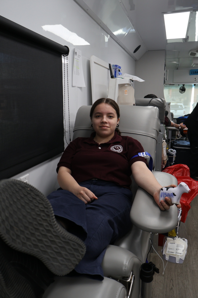 Today, our students are making a difference beyond the classroom—giving the gift of life through blood donation. ❤️🩸