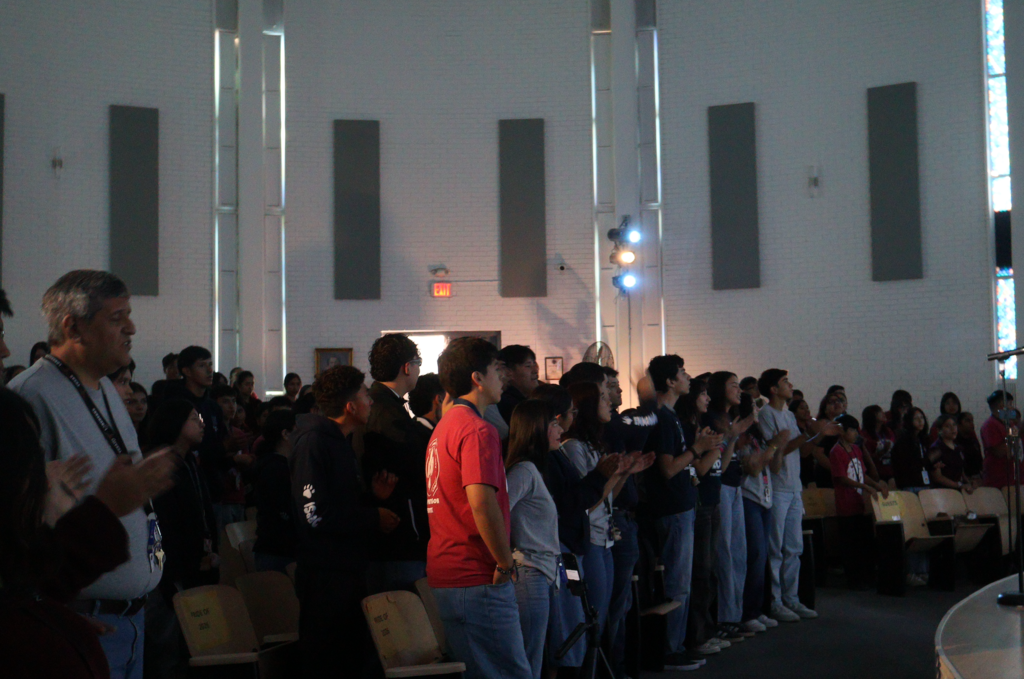 This Friday students were reminded that their voice matters 🗣️✨  We are committed to nurturing not only academic excellence 📚, but also spiritual growth 🙏.  Watch the Chapel Service here 🎥: https://www.facebook.com/share/v/1LTNLn6NwV/  If you feel called to support our mission ❤️ and make a difference in the lives of our students, you can give here: https://giving.myamplify.io/App/Form/80817a0c-50c3-4a34-86b1-36988c9cf50a  Together, we are shaping hearts 💛, minds 🧠, and futures 🌟.