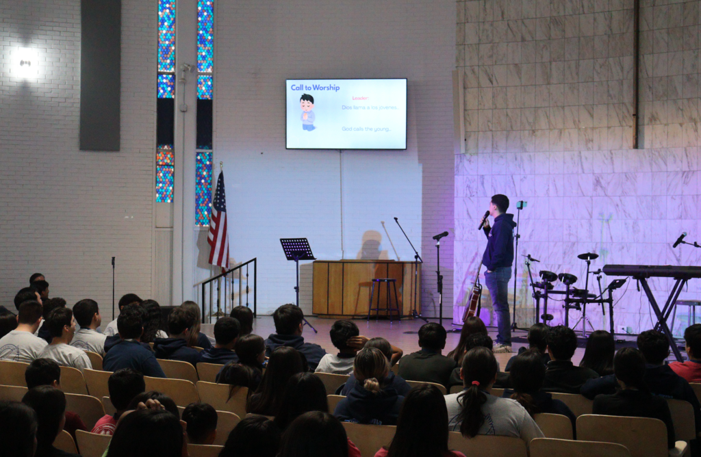 This Friday students were reminded that their voice matters 🗣️✨  We are committed to nurturing not only academic excellence 📚, but also spiritual growth 🙏.  Watch the Chapel Service here 🎥: https://www.facebook.com/share/v/1LTNLn6NwV/  If you feel called to support our mission ❤️ and make a difference in the lives of our students, you can give here: https://giving.myamplify.io/App/Form/80817a0c-50c3-4a34-86b1-36988c9cf50a  Together, we are shaping hearts 💛, minds 🧠, and futures 🌟.