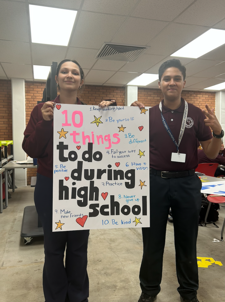 As they prepare to graduate, our Seniors came together to leave behind words of wisdom and encouragement for the 7th & 8th graders 💙✨ These advice posters are more than just messages they’re memories, lessons, and reminders of the journey at LPI. 🎓📚