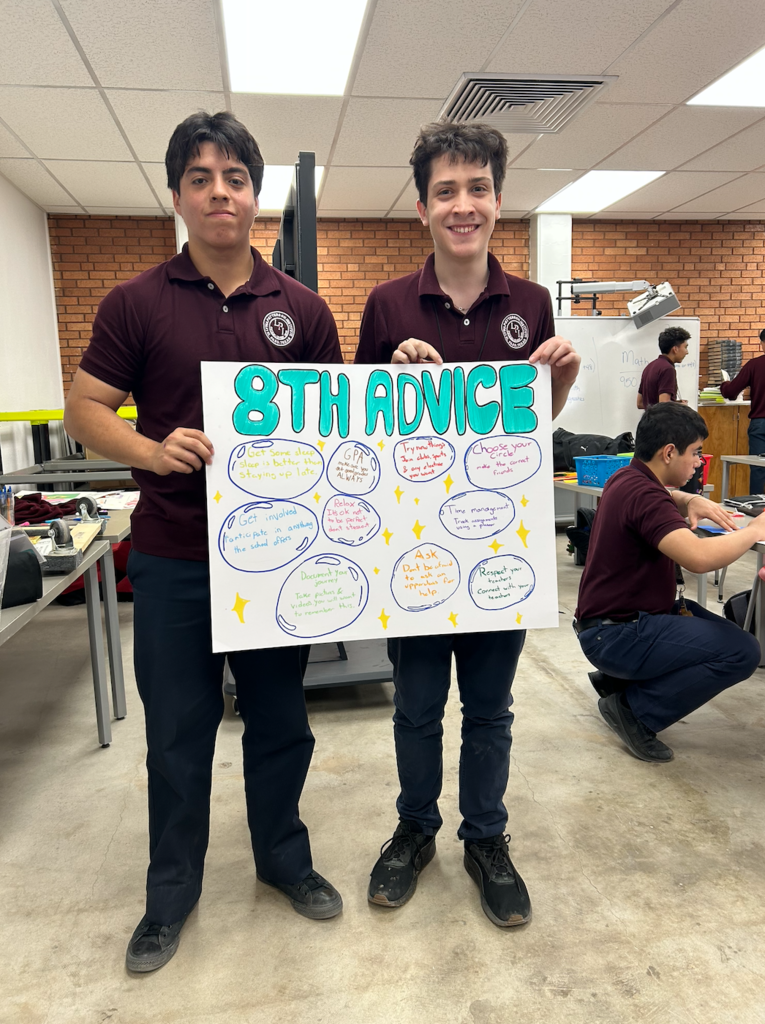 As they prepare to graduate, our Seniors came together to leave behind words of wisdom and encouragement for the 7th & 8th graders 💙✨ These advice posters are more than just messages they’re memories, lessons, and reminders of the journey at LPI. 🎓📚