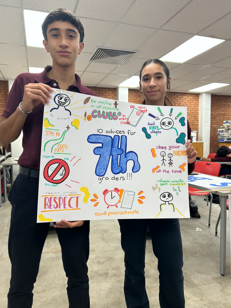 As they prepare to graduate, our Seniors came together to leave behind words of wisdom and encouragement for the 7th & 8th graders 💙✨ These advice posters are more than just messages they’re memories, lessons, and reminders of the journey at LPI. 🎓📚