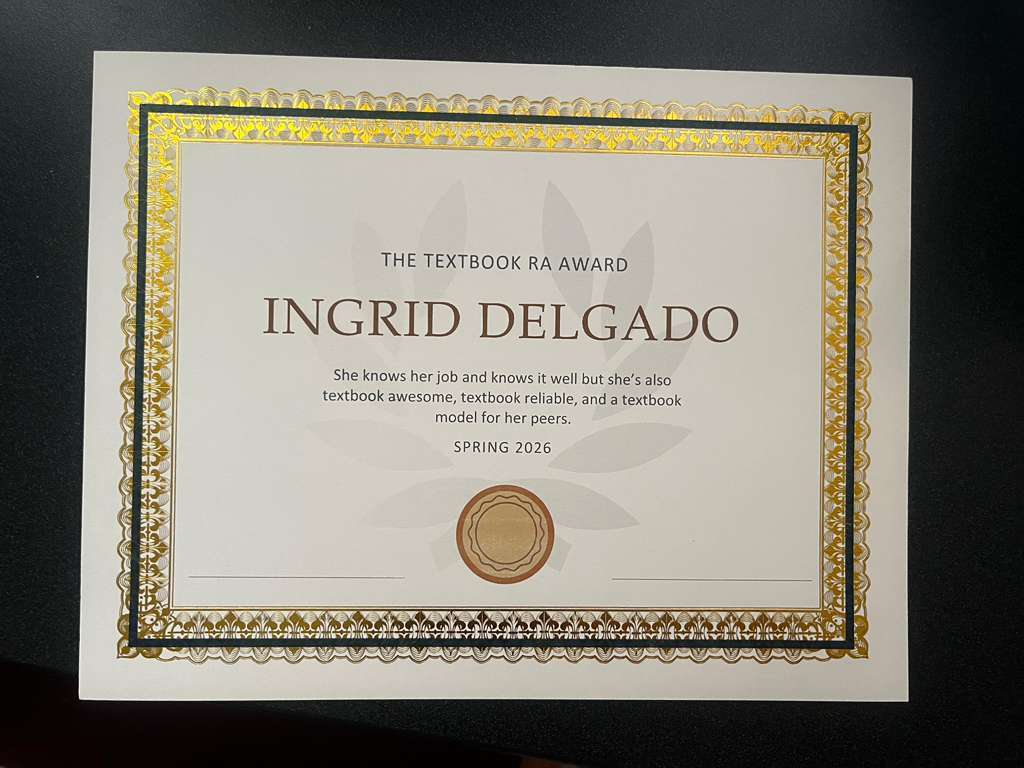🦁 Alumni Spotlight! Congratulations to Ingrid Delgado, Class of 2024, on receiving the Best Sophomore Award! 🌟 We love seeing our Lions shine and continue achieving great things. Keep making us proud, Ingrid! ❤️🎓