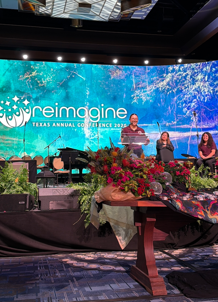 Grateful to LPI Board Member Bishop Cynthia Harvey for the opportunity to have Dr. Cardoza, Mariana, and Renata share the ministry and mission of LPI during the Texas Annual Conference in Houston, TX. We were also fortunate to connect with fellow LPI Board Members David McCormick, Eddie Erwin, and Dean Harvey, while having the joy of meeting several LPI alumni along the way. Thank you to everyone who continues to support and champion the impact of LPI and its mission to develop transformational leaders. #loveserveleadumc