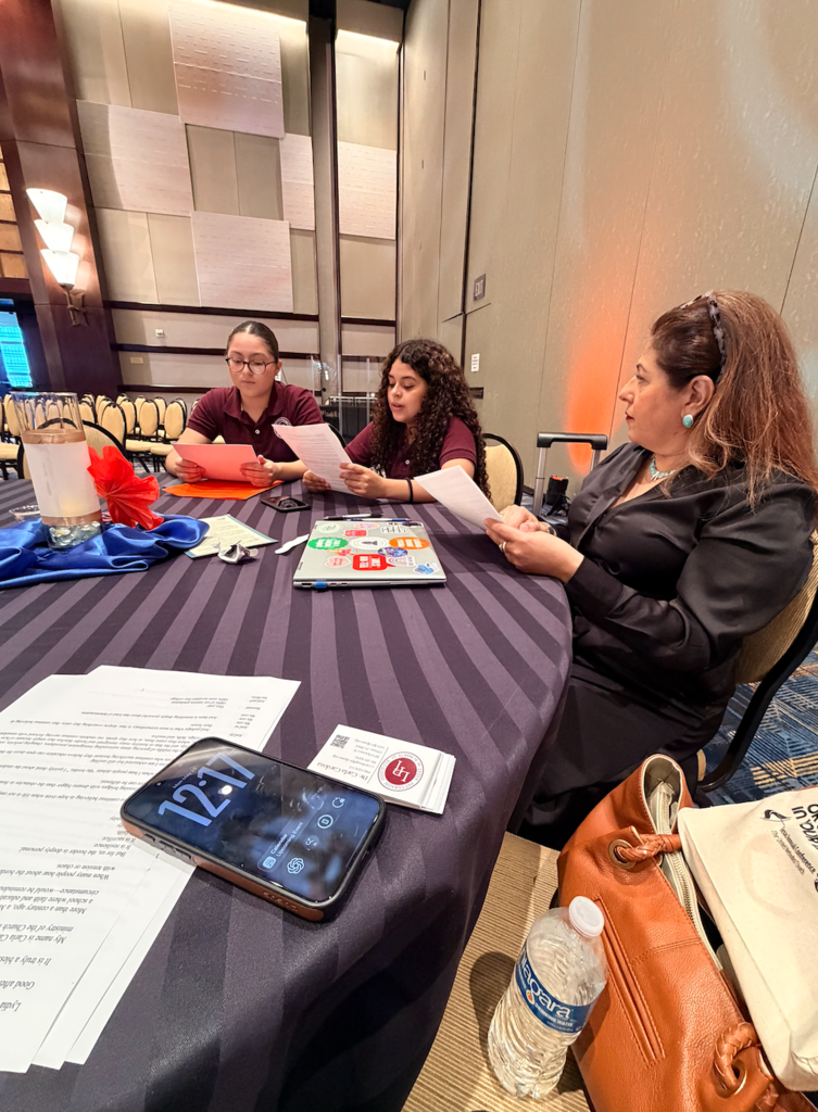 Grateful to LPI Board Member Bishop Cynthia Harvey for the opportunity to have Dr. Cardoza, Mariana, and Renata share the ministry and mission of LPI during the Texas Annual Conference in Houston, TX. We were also fortunate to connect with fellow LPI Board Members David McCormick, Eddie Erwin, and Dean Harvey, while having the joy of meeting several LPI alumni along the way. Thank you to everyone who continues to support and champion the impact of LPI and its mission to develop transformational leaders. #loveserveleadumc