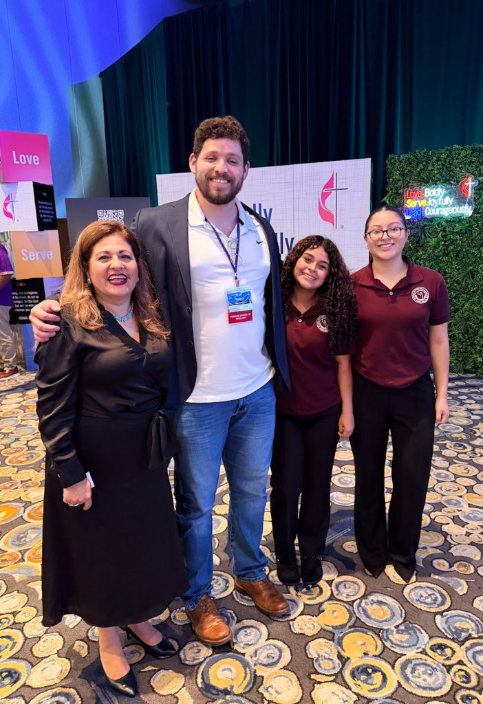 Grateful to LPI Board Member Bishop Cynthia Harvey for the opportunity to have Dr. Cardoza, Mariana, and Renata share the ministry and mission of LPI during the Texas Annual Conference in Houston, TX. We were also fortunate to connect with fellow LPI Board Members David McCormick, Eddie Erwin, and Dean Harvey, while having the joy of meeting several LPI alumni along the way. Thank you to everyone who continues to support and champion the impact of LPI and its mission to develop transformational leaders. #loveserveleadumc