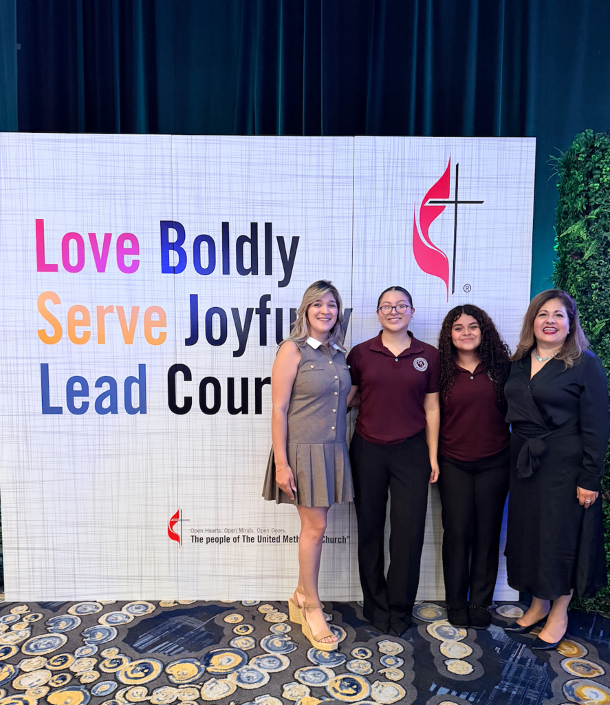 Grateful to LPI Board Member Bishop Cynthia Harvey for the opportunity to have Dr. Cardoza, Mariana, and Renata share the ministry and mission of LPI during the Texas Annual Conference in Houston, TX. We were also fortunate to connect with fellow LPI Board Members David McCormick, Eddie Erwin, and Dean Harvey, while having the joy of meeting several LPI alumni along the way. Thank you to everyone who continues to support and champion the impact of LPI and its mission to develop transformational leaders. #loveserveleadumc