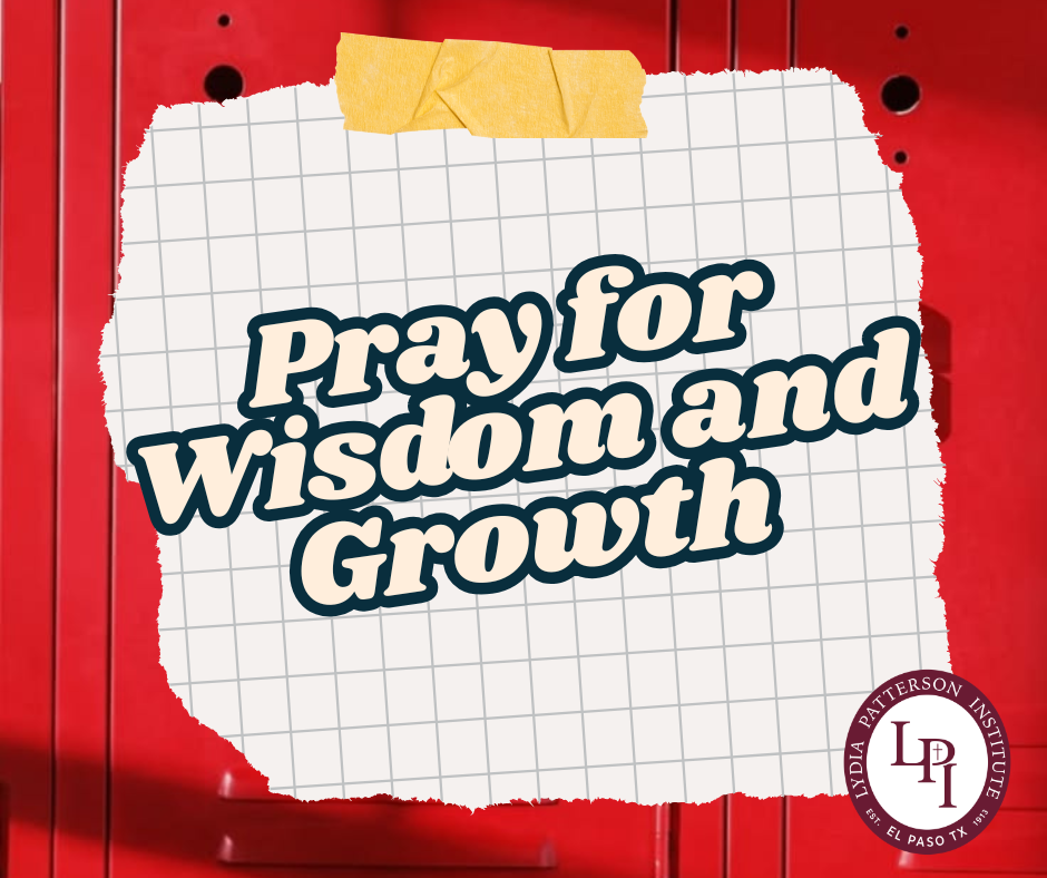 Back To School Prayers!