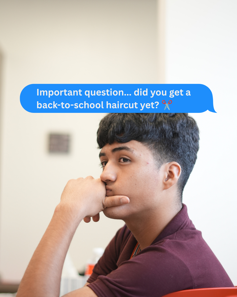 Here are a few text messages you can send your friends this weekend to make sure they're ready for back-to-school! 😄🎒📱 We can't wait to welcome our students back to campus for another year of learning, faith, and new memories.