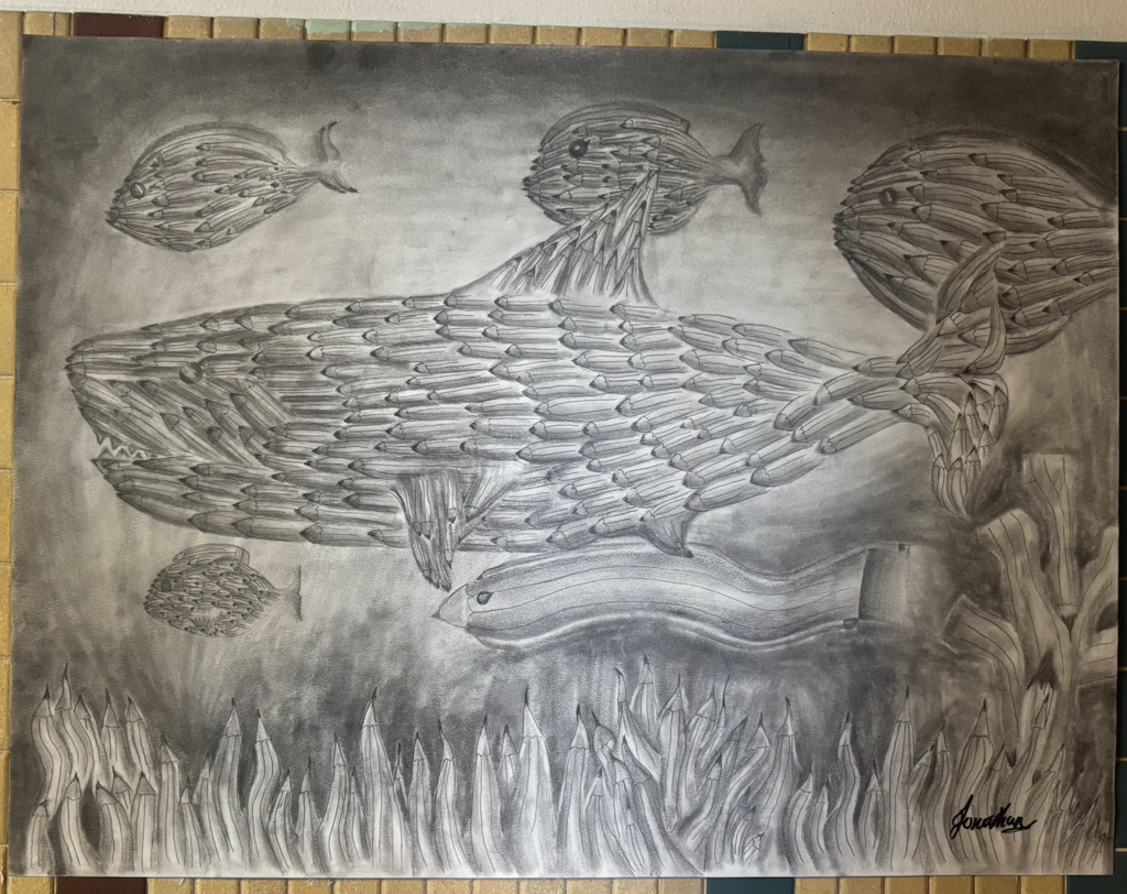 Advanced Art Project PosterPencil Art Project.