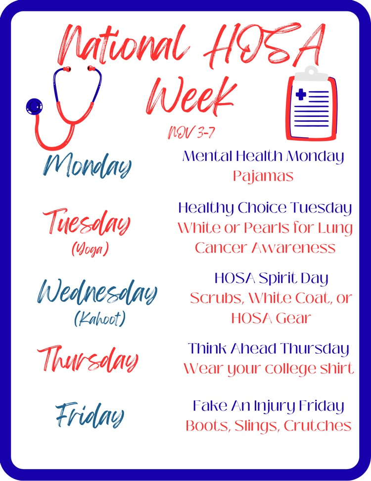 HOSA Week