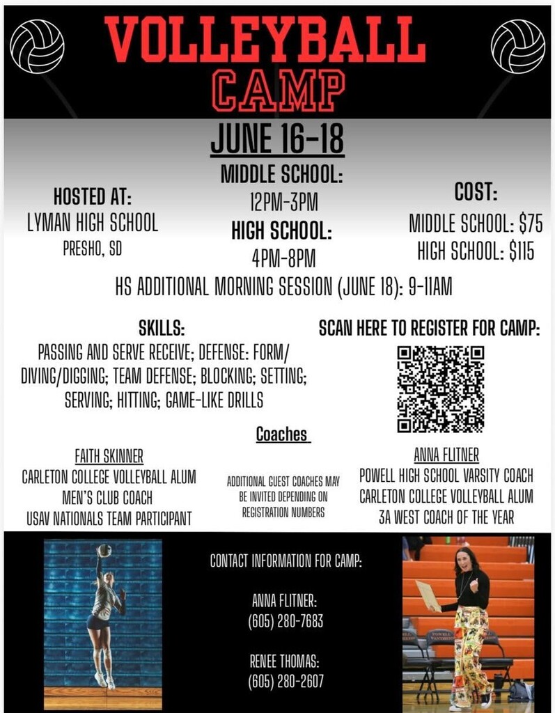 Volleyball Camp Information
