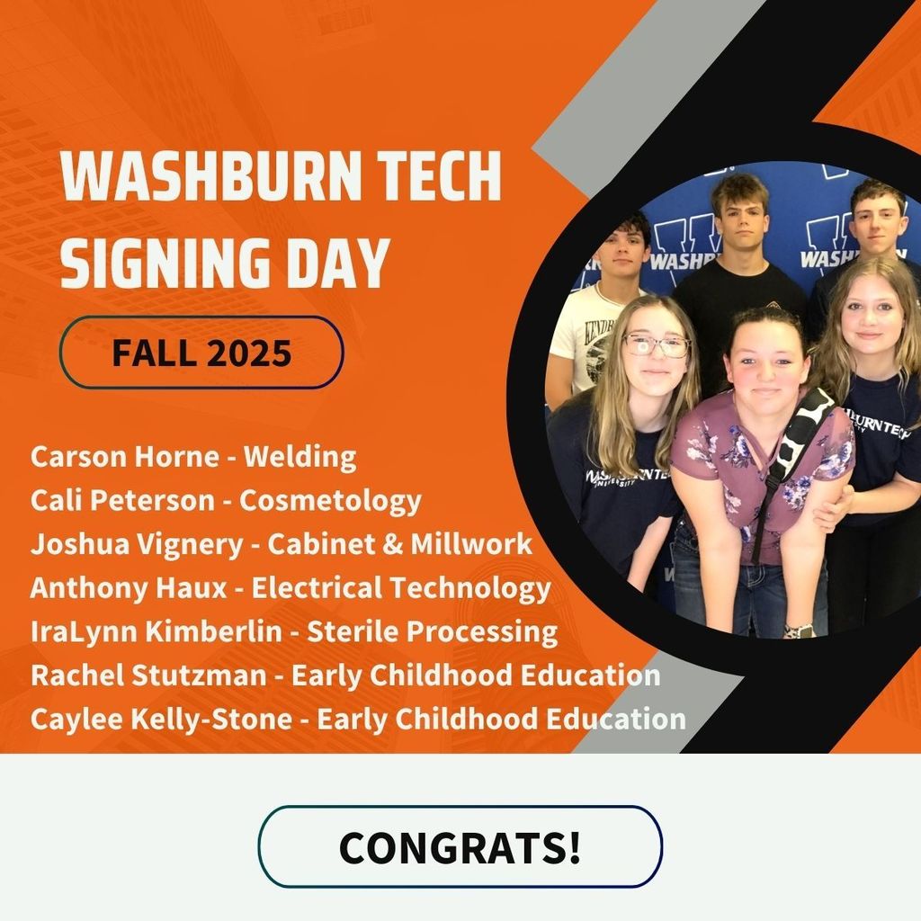 washburn tech students