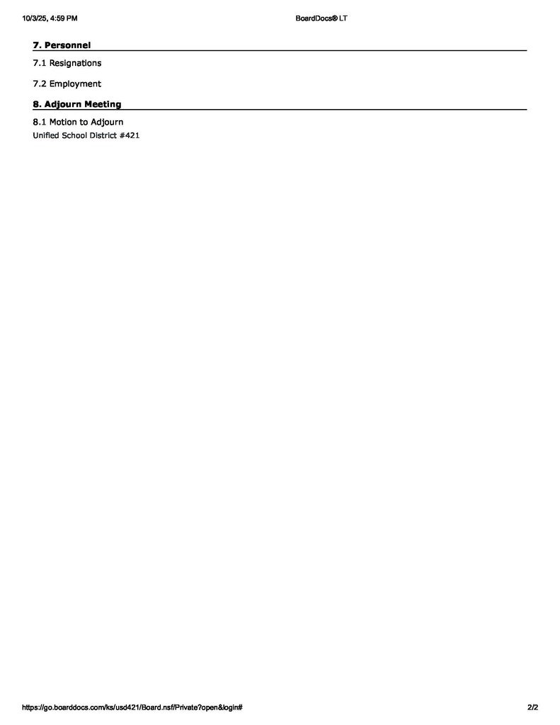 October 8_2025 Regular BOE Meeting Agenda- 6:00 PM