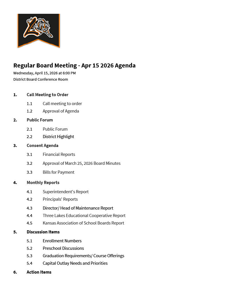 April BOE 2026 P. 1